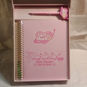Girls Undated Daily Planner